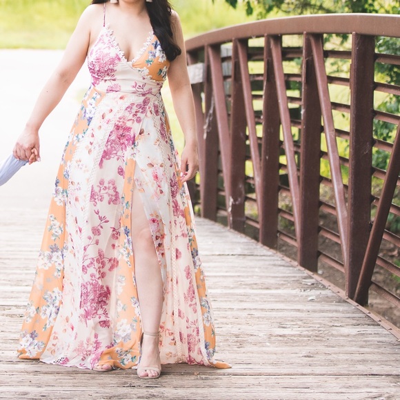 ASOS design floral maxi dress - Picture 2 of 3